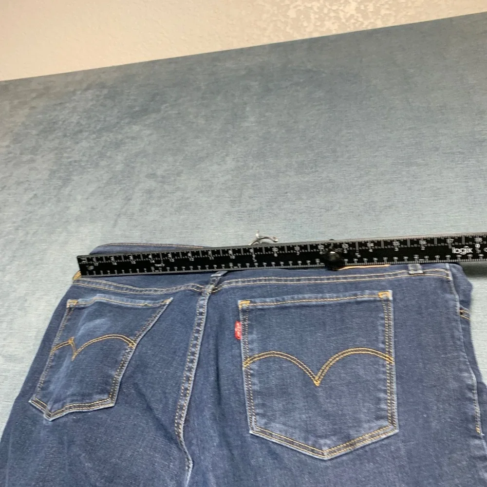 Levi's 311 Shaping Skinny Leg Jeans Men 32 Blue Denim Cotton Regular Fit Zip Fly